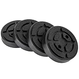 Lot de 4 Patins en Caoutchouc Universels pour Pont Élévateur - Accessoire Voiture Haute Qu...