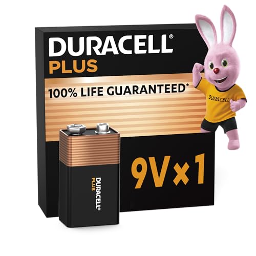 Duracell | Plus Power Alkaline Batteries | 9V PP3