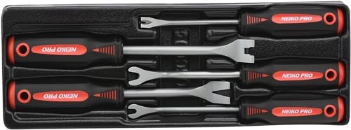 NEIKO Conjunto de ferramentas de remoção de estofamento automático 20596B, conjunto de remoção de pa
