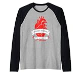 Photo Gallery sopravvissuto a un attacco di cuore cardiaco bypass maglia con maniche raglan Photo Gallery sopravvissuto a un attacco di cuore cardiaco bypass maglia con maniche raglan