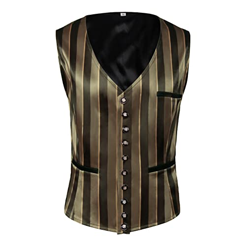 Costume médiéval homme avec gilet gothique rétro pour jeu de rôle grandeur nature