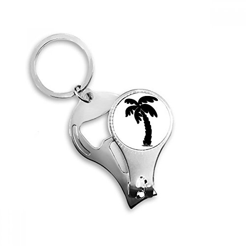 Pince à ongles coco avec contour noir pour manucure précise