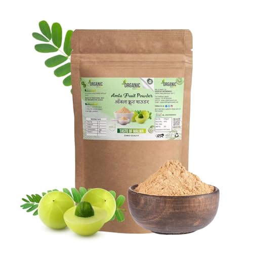 Image of Amla Fruit Powder 75g for Health & Hair Care | Indian Gooseberry Powder | Malanelli, Amalakkamu, Usirikai Powder | 100% Natural | No Added Preservatives
