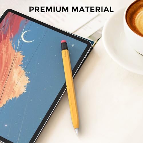 Capa protetora para APPLE Pencil Pro e Apple Pencil 2ª geração, com carregamento magnético e toque d