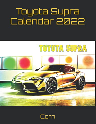 Toyota Supra Calendar 2022