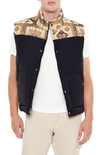 Chamarra hombre estilo chaleco colorblock juvenil con cremallera