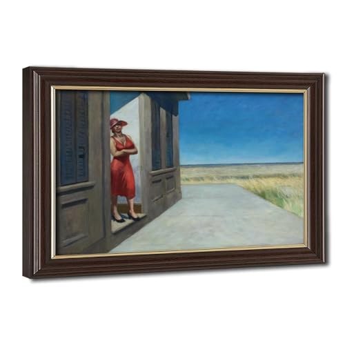 Impression sur toile South Carolina Morning Edward Hopper 20x30 cm
