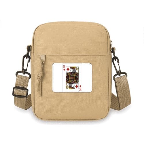 Sac à bandoulière pour téléphone portable imprimé original k avec bandoulière ajustable