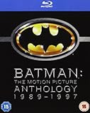  Batman 1989-1997 (Batman / Batmans Rückkehr / Batman Forever / Batman & Robin) [Blu-ray] [EU-Import mit deutschem Ton] [4Blu-rays]