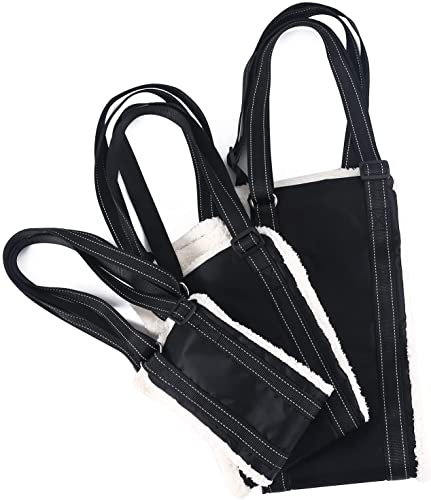 Dog Sling For Back Legs,Dog Sling For Large Dogs Hind Leg Support,Dog Lifting Harness For Rear Legs,Dog Sling Help Lift Dogs Rear For Canine Aid Old K9 Cruciate Ligament Rehabilitation (L) Black #TOP6