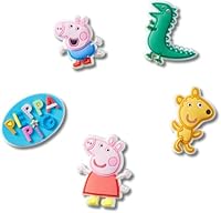 Crocs Jibbitz Pokemon Shoe Charms, Peppa Pig Character, 5 Pack