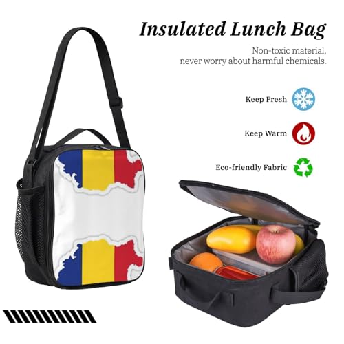 Sac à dos léger EdWal ensemble 3 pièces noir taille unique