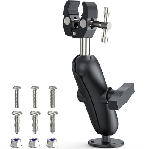 Heavy Duty Trolling Motor Stabilizer-Quick Release for RAM Mount Trolling Motor Stabilizer Versatrack Lund Lowe Ranger Track Systems