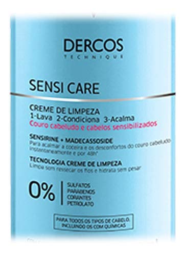 Creme De Limpeza Capilar Vichy - Dercos Sensi Care 400ml