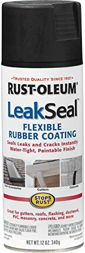 Rust-Oleum LeakSeal Black Flexible Rubber Coating Spray