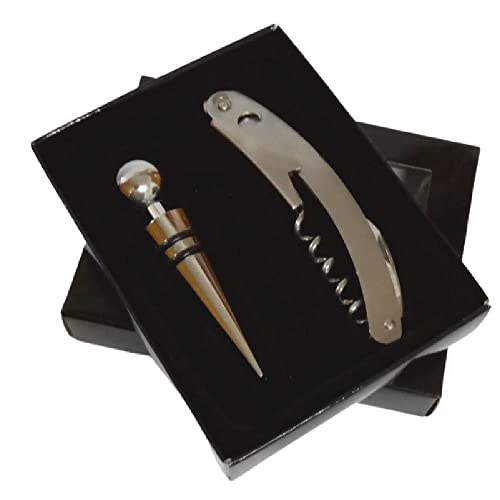 La mejor selección de Juegos de accesorios para vino comprados en linea. 47 RD ROYAL COOK Set DE Vino Juego DE Accesorios para Vino SACACORCHOS TAPON Cortador VERTEDORES (SX318)