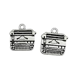 39.Charms Typewriter pendants