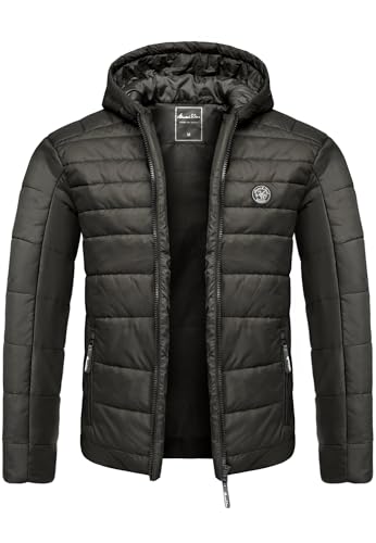 Produktbild Amaci&Sons Steppjacke Steppjacke TOWSON Herren Outdoor Basic Patch Jacke schwarz XXL