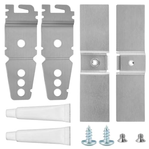 BZTT Granite Dishwasher Mounting Bracket Kit for Granite Countertop