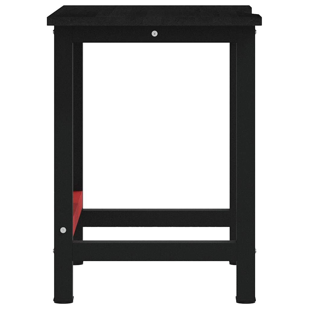 Banco de Trabajo Madera de Roble marrón Oscuro 100x60x81,5 cm, Banco De Trabajo, Mesa De Trabajo, Mesa Trabajo Taller, Banco Herramientas - 3309672