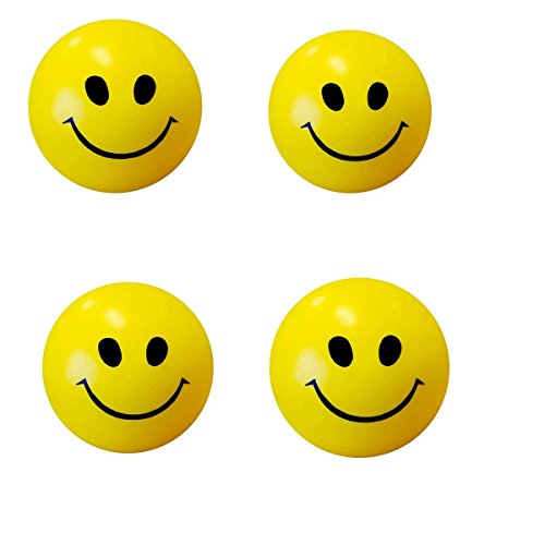 Image of Arise Export:- Supreme Quality Shopee Stress Reliver Smiley Ball Funny face Sponge Balls Medium Size Premium Pool Balls for Kids (6)