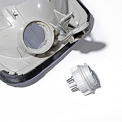 Astra Depot Compatible With L+R Front Driver Passenger Turn Signal Light Indicator Corner Lamp Housing Clear Lens Mercedes W124 E-Class Sedan 1985-1995 #TOP3