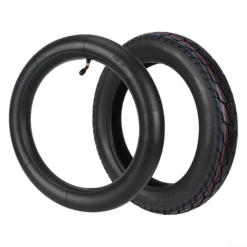 Image of Caswynlife 14 Inch 14×2.5 E-Bike Tire & Inner Tube-Combo, 64-254 Anti-Slip Rubber Replacement Pneumatic Tyre Wheel Parts for Electric Bicycle