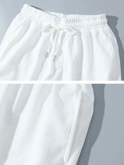 [NIXNUT] メンズ上下セット、メンズ セットアップ 夏、セットアップ メンズ 夏、夏服 スウェット 半袖 tシャツ ハーフパン