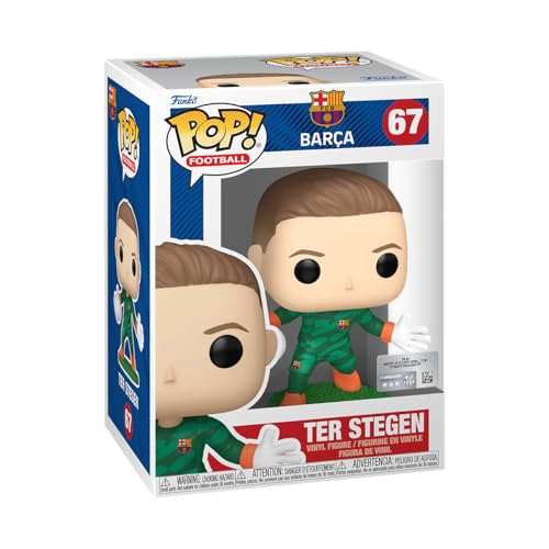 Funko Pop! Football: Barcelona - TER Stegen - Barcelona FC - Figura de Vinilo Coleccionable - Idea de Regalo- Mercancia Oficial - Juguetes para Niños y Adultos - Sports Fans
