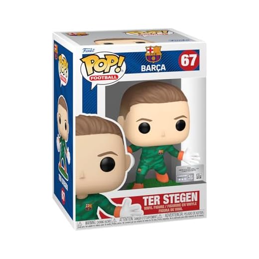 Funko Pop! Football: Barcelona - TER Stegen - Barcelona FC - Figura de Vinilo Coleccionable - Idea de Regalo- Mercancia Oficial - Juguetes para Niños y Adultos - Sports Fans