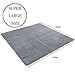 Yangbaga Extra Large Puppy Pad for Dogs, 72 x 72 in Washable Puppy Pen Pad, Non Slip Whelping Pad for Dog Crates and Car Seats, Absorbent Odor Control Training Pad