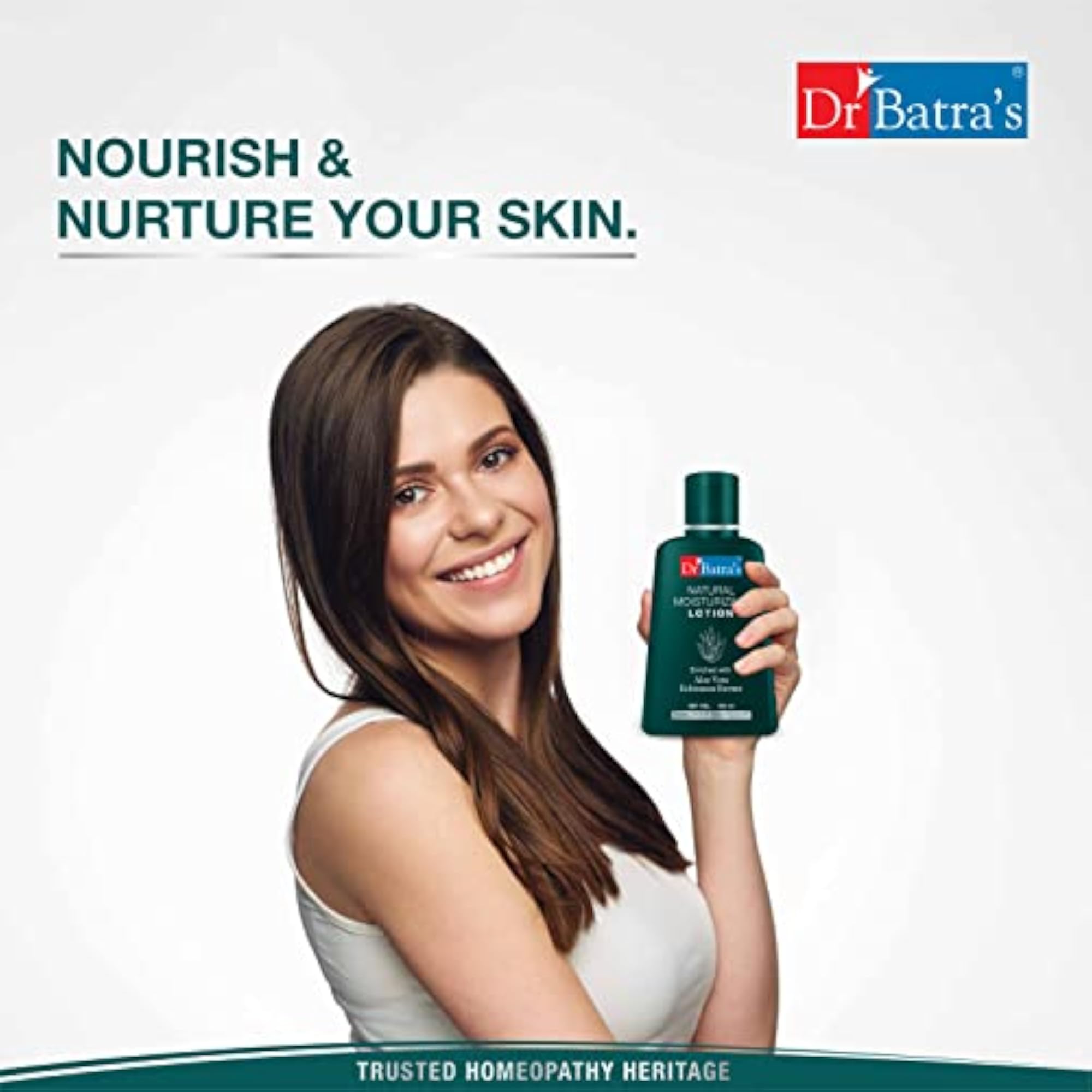 Batra's Natural Moisturizing Lotion with Echinacea & Aloe Vera