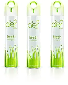 Godrej Aer Fresh Lush Green Spray (Pack of 3 x 300 ml)