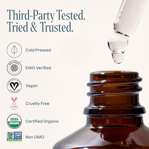 Cliganic Organic Castor Oil Lash & Brow Serum, 0.34 oz — view 5
