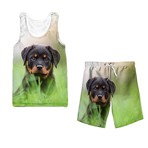 T-shirt d'été 3D pour homme contre la chaleur look hip-hop XL