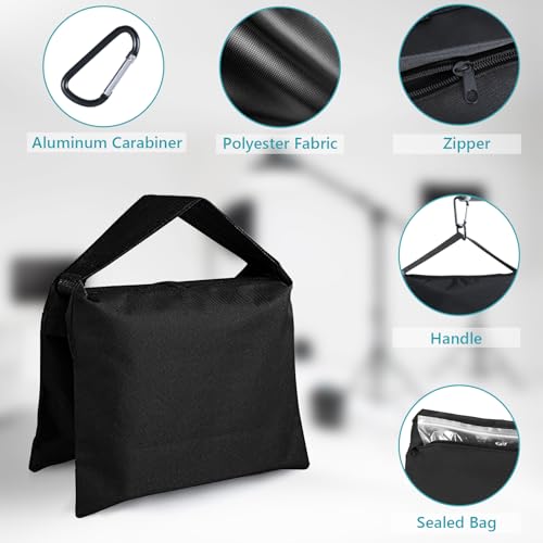 image for ABCCANOPY Photography Sandbag for Video Stand, Heavy Duty Weight Bags 