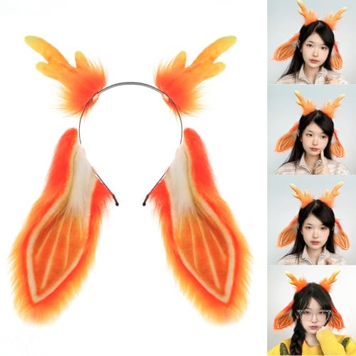 Diadema de Halloween con orejas de felpa el regalo perfecto de cosplay 2