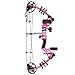 WUXLISTY Youth Compound Bow Set 15-45 Lbs for Teens and Beginner, Package with Archery Hunting Equipment, 5 Pin Sight, Max Speed 320fps, Adjustable, Right Hand, Pink