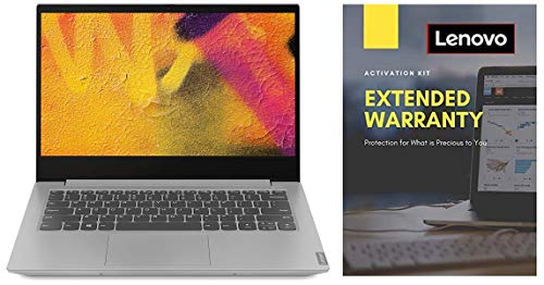 Image of Lenovo Ideapad S340 i5 10thGen 14 inch FHD Thin & Light Laptop (8GB /1TB HDD /256 GB SSD /Win10 /MS Office /Platinum Grey /1.55Kg) 81VV008TIN + Lenovo 2 Year Extended Warranty with Onsite Service