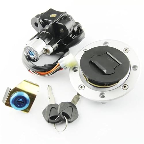 Bouchon de réservoir carburant Suzuki GSX1400 SV650 kit serrures clés contre vol essence