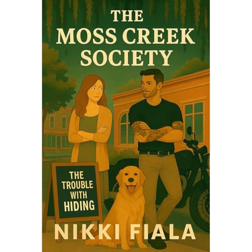 The Trouble with Hiding: (Book 3 of The Moss Creek Society) Audiolibro Por Nikki Fiala arte de portada