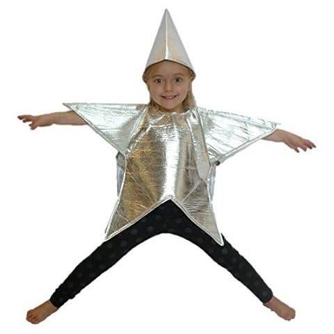 Jabtek Silver Star Costume : Childs Size Small 3 - 5 yrs : Nativity Cover