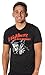 A Nightmare on Elm Street Men's Freddy Krueger Distressed T-Shirt Tee, X-Large Black