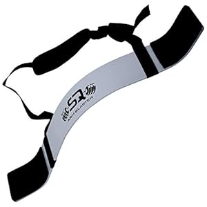 FreAire RA-Moto Arm Blaster for Big Arms Bodybuilding & Weight Lifting Support for Strength & Muscle Gains (Grey)