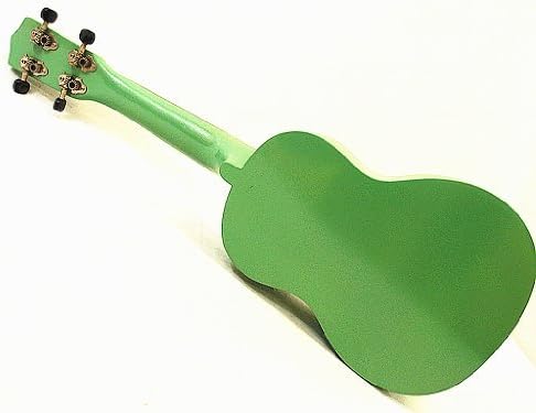 Beautiful Wooden Green 21' Soprano Ukulele/Rosewood fingerboard & Bridge