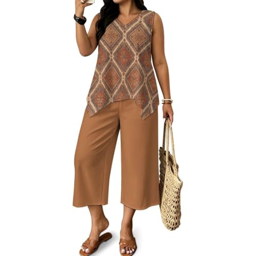 Conjunto de 2 piezas mujer verano fresco y ligero que soluciona el calor en la playa con estilo