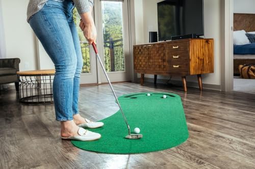 Putt-A-Bout Grassroots Par Three Putting Green (9-feet x 3-feet) - 1