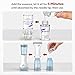 Micro Infusion Skincare System - 0.25mm Facial Stamp with Collagen Peptide & Hyaluronic Acid Serum for At Home Glow and Anti-aging- 3 Month Supply