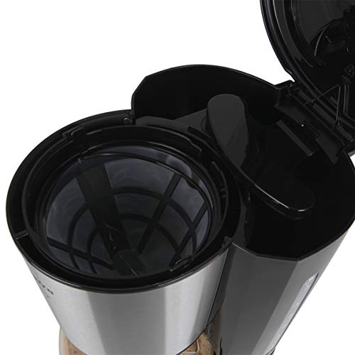 Orbegozo CG 4032 - Cafetera goteo, capacidad para 15 tazas, jarra de cristal, protección antigoteo, 800 W de potencia, Color Negro - Imagen 5