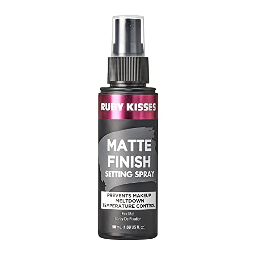 Ruby Kisses 24Hr Never Touch Up Matte Finish Setting Spray 1.69 Fl Oz